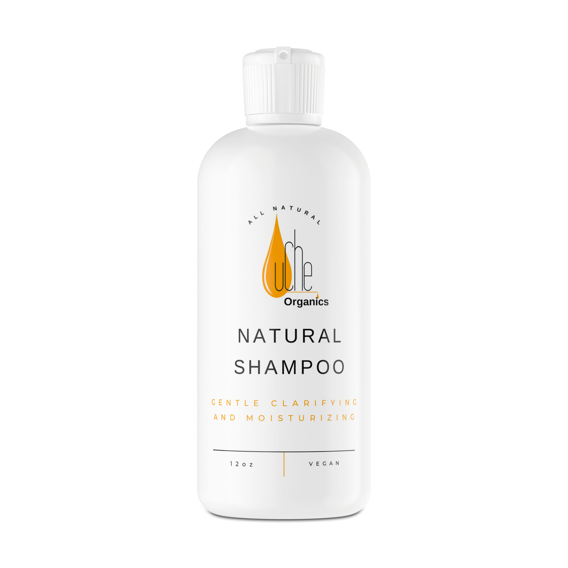 Natural Shampoo for Curly and Coily Hair Bottle